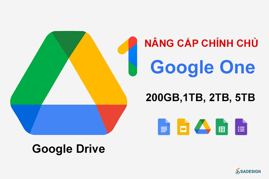 Nâng cấp Google One chính chủ Giá Siêu Rẻ