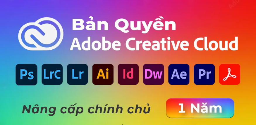 Địa chỉ cung cấp Adobe Bản quyền Full App giá rẻ