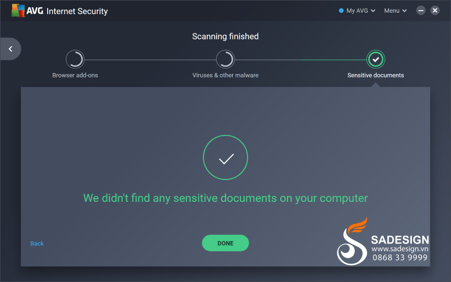 Hướng dẫn mua key AVG Internet Security tại SaDesign