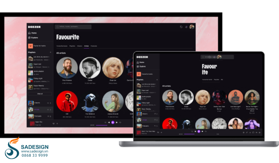 Hướng dẫn mua tài khoản Deezer Premium tại SaDesign