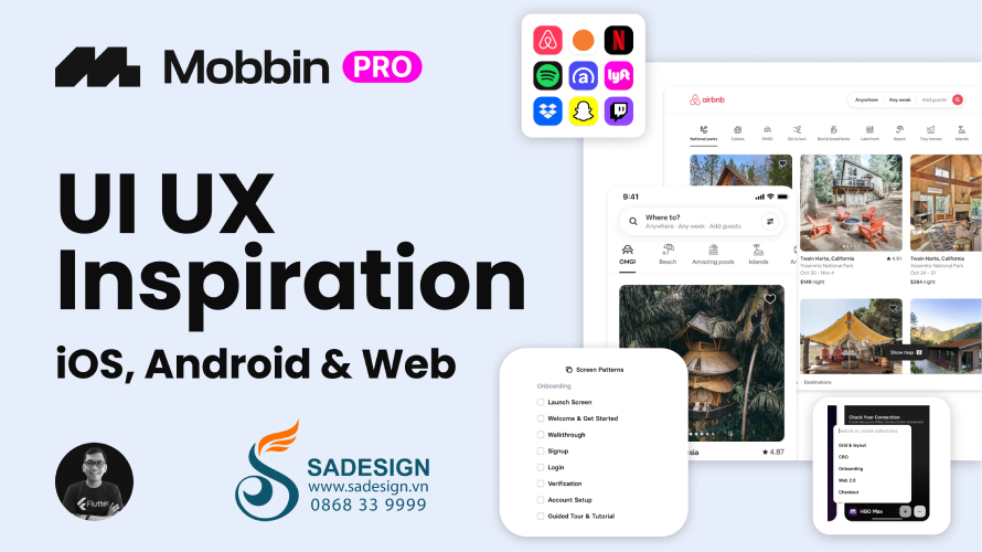 Hướng dẫn nâng cấp tài khoản Mobbin tại SaDesign