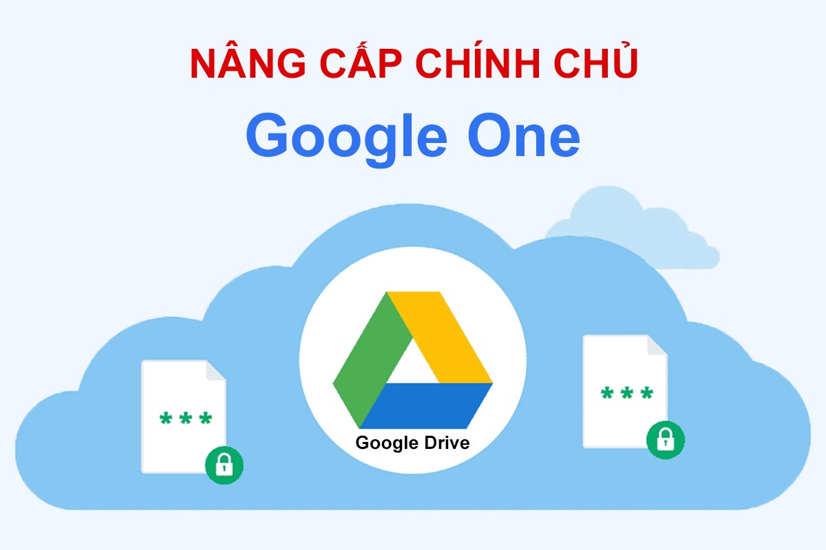 Nâng cấp Google One chính chủ Giá Siêu Rẻ