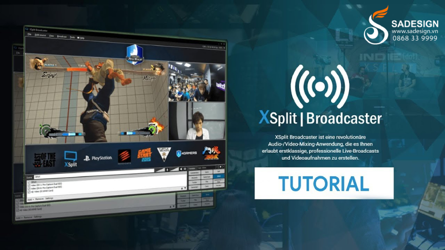 Hướng dẫn mua mã kích hoạt XSplit Premium tại SaDesign