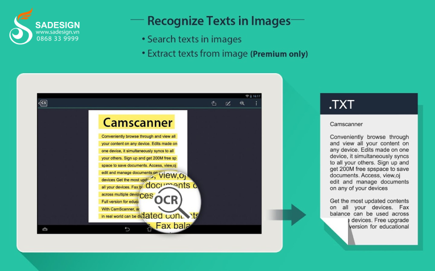 CamScanner Premium là tài khoản như thế nào