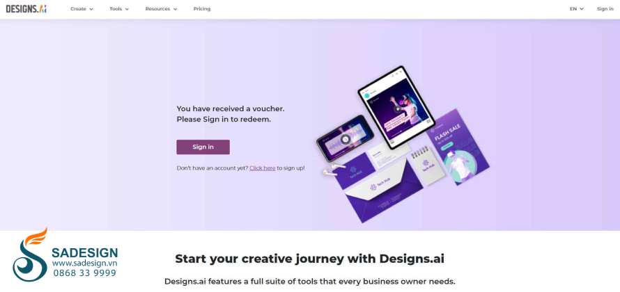 Designs.ai là ứng dụng gì
