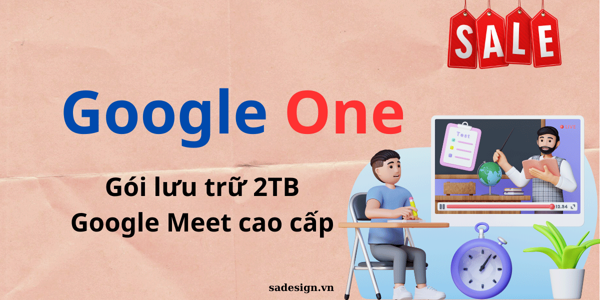 Bật Mí Ưu Đãi Khủng: Google One 2TB Kèm Google Meet Với Giá Siêu Rẻ