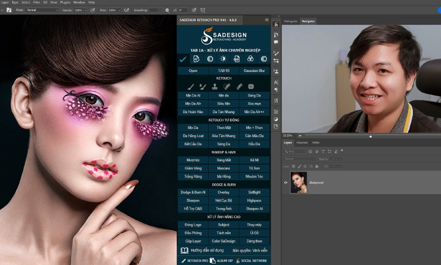 Top bộ Panel tự động làm đẹp ảnh cho Photoshop