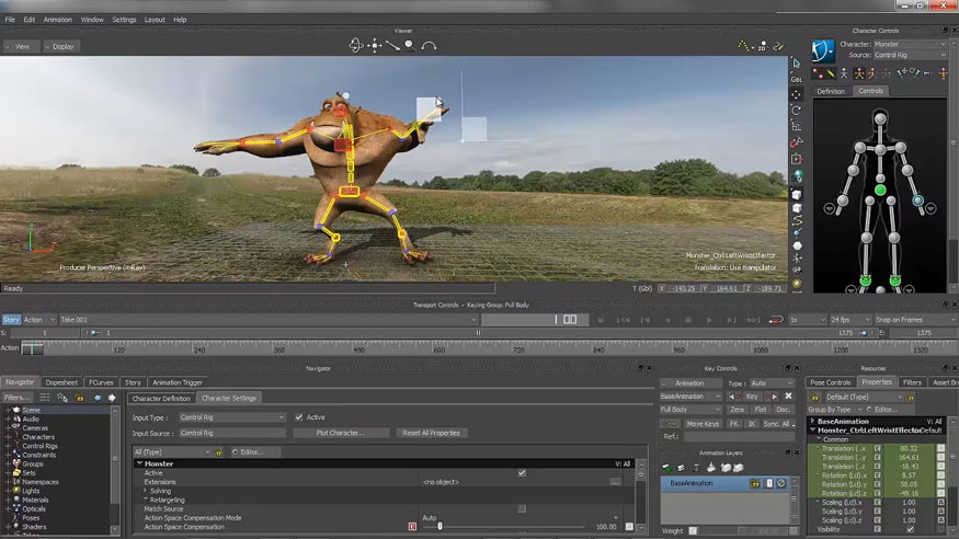 Autodesk motionbuilder