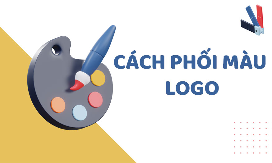 Cách phối màu logo