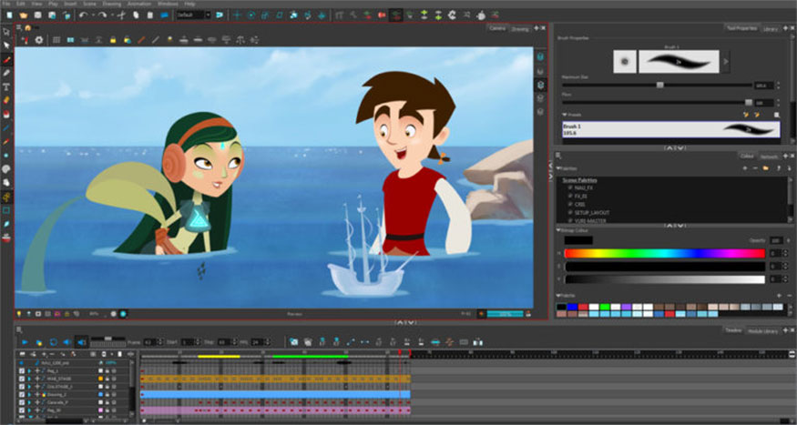 Thiết kế video animation với phần mềm Toon Boom Studio