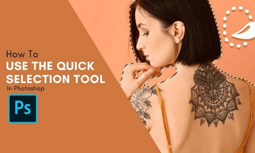 Hướng dẫn cách dùng Quick Selection Tool trong photoshop cho người mới