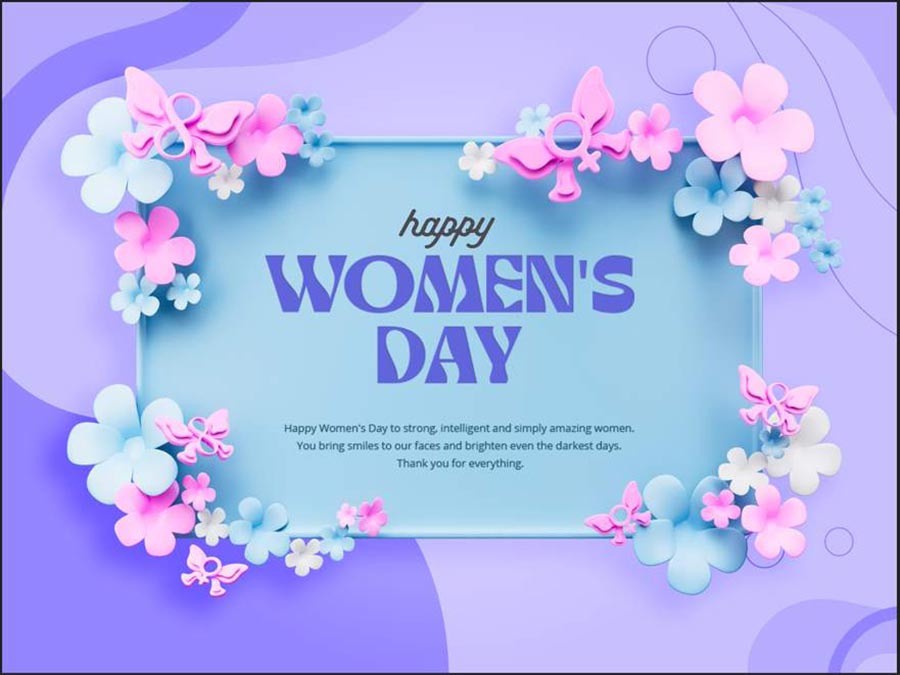 Hướng Dẫn Tải Miễn Phí Bộ Background Happy Women's Day