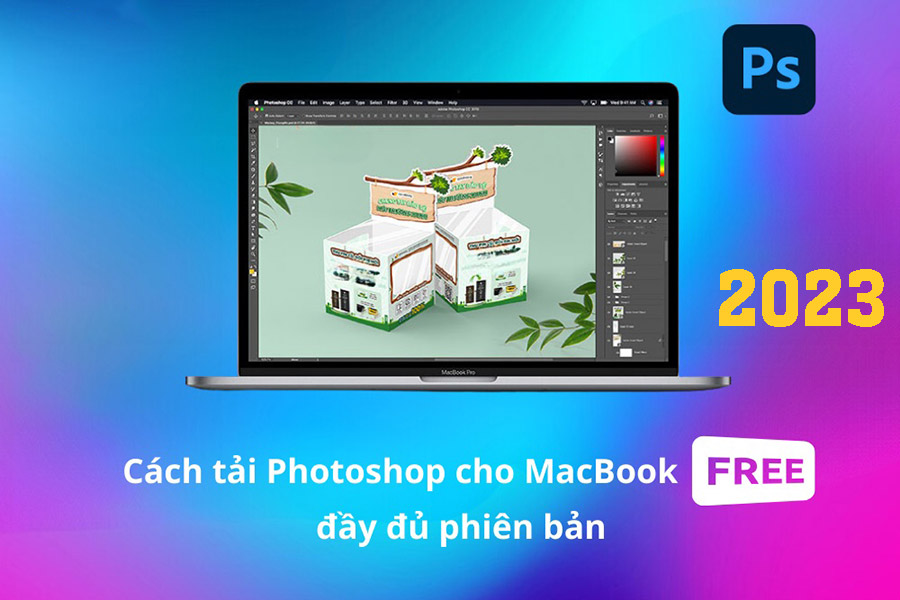 Hướng dẫn cách cài đặt photoshop 2023 miễn phí cho Macbook