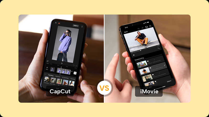 Nên chọn Capcut hay Imovie