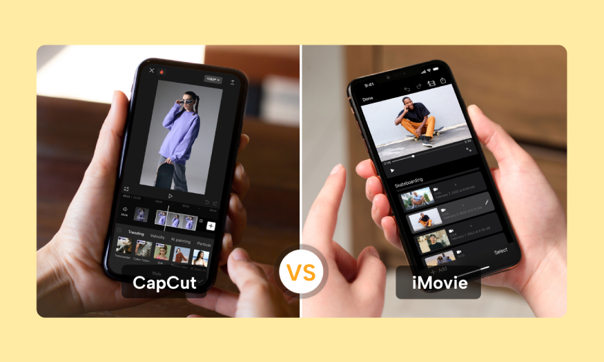 Capcut và Imovie: Phần mềm nào tốt hơn khi chỉnh sửa video?