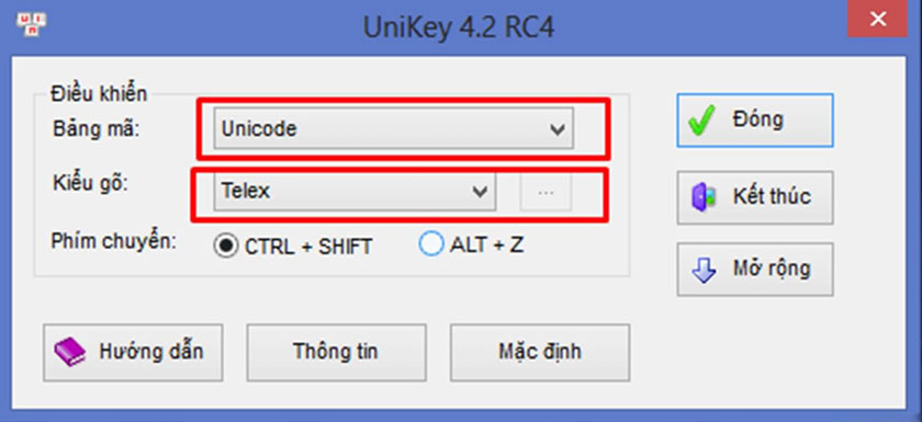 Unikey 4.2 RC4