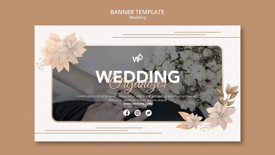 Chia Sẻ Tải Bộ Banner Wedding Cực Đẹp Miễn Phí