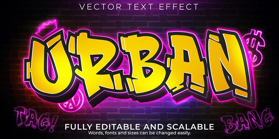 Chia Sẻ Tải Miễn Phí Bộ Urban Text Effect Tuyệt Đẹp Chất Lượng Cao