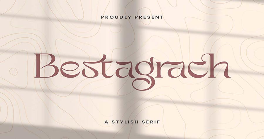 Chia Sẻ Miễn Phí Font Việt Hóa SVN-Bestagrach Chữ Nối Sáng Tạo