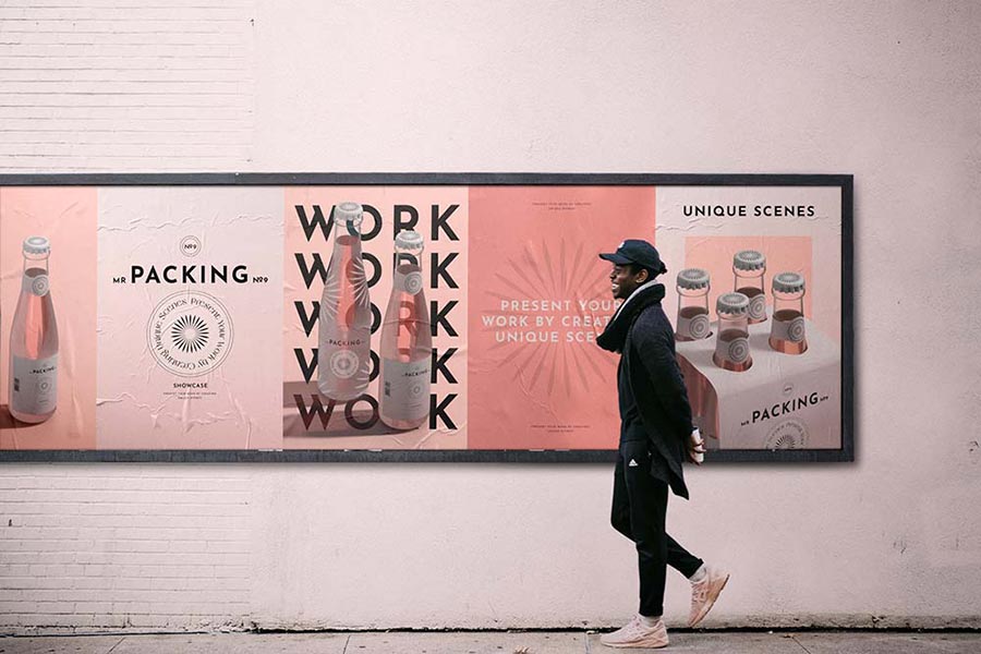 Chia Sẻ Miễn Phí Mẫu Mockup Poster, Banner, Logo Quảng Cáo Ngoài Ngoài Trời 2024