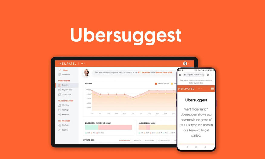 UberSuggest là website như thế nào