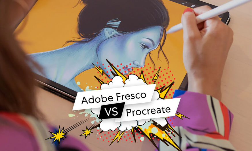 Procreate và Adobe Fresco