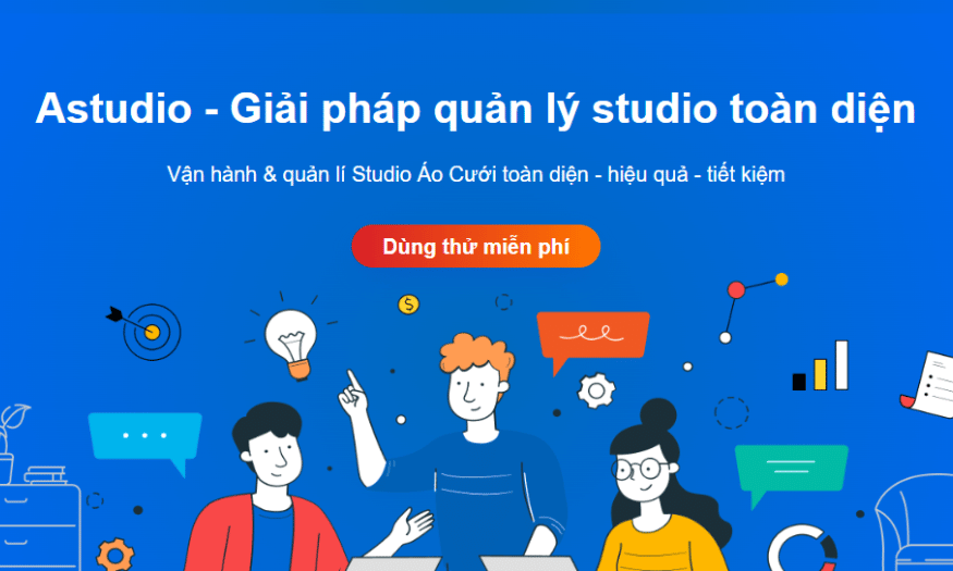 Phần Mềm Quản Lý Studio Áo Cưới Sadesign