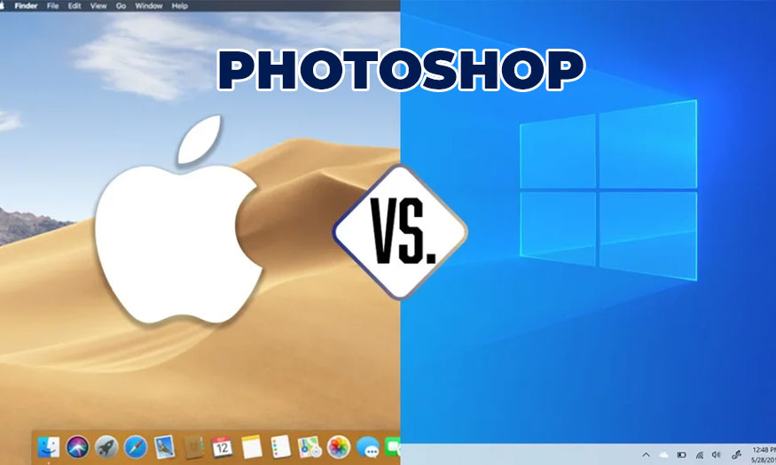 Photoshop trên MacOS và Windows