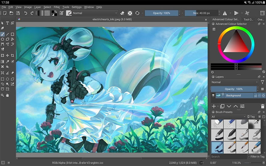 Krita là phần mềm gì