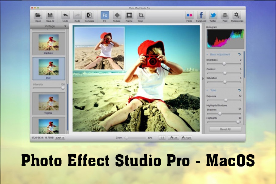 Download Miễn Phí Photo Effect Studio Pro cho Mac- Tạo hiệu ứng cho ảnh