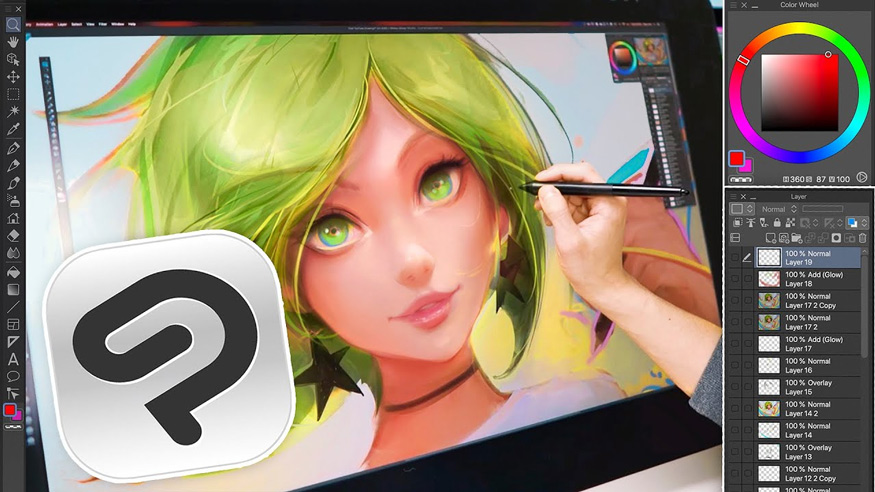 Clip Studio Paint là phần mềm gì