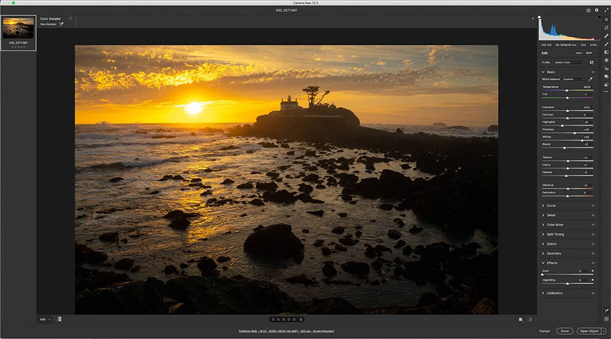 Adobe Camera Raw là phần mềm gì