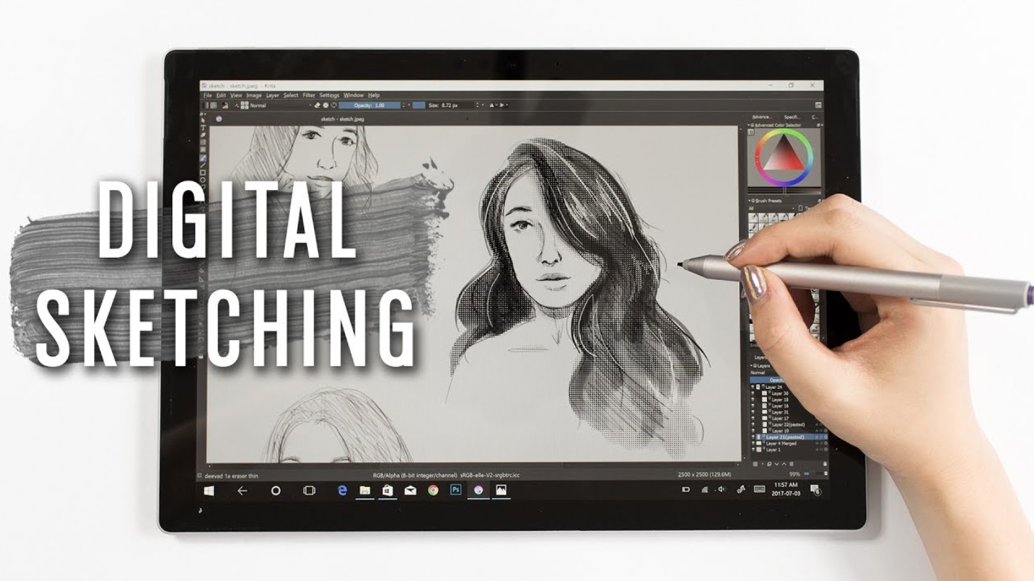 Digital Sketching: Công Nghệ Tiên Phong Mở Ra Cánh Cửa Sáng Tạo Cho Nhà Thiết Kế