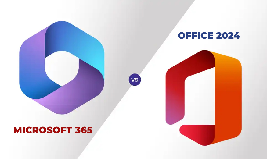 So sánh Microsoft 365 và Office 2024