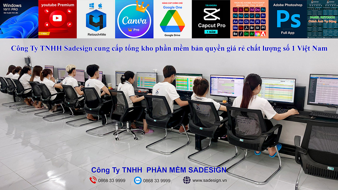Kết Nối Liên Hệ SADESIGN - SOCIAL NETWORK