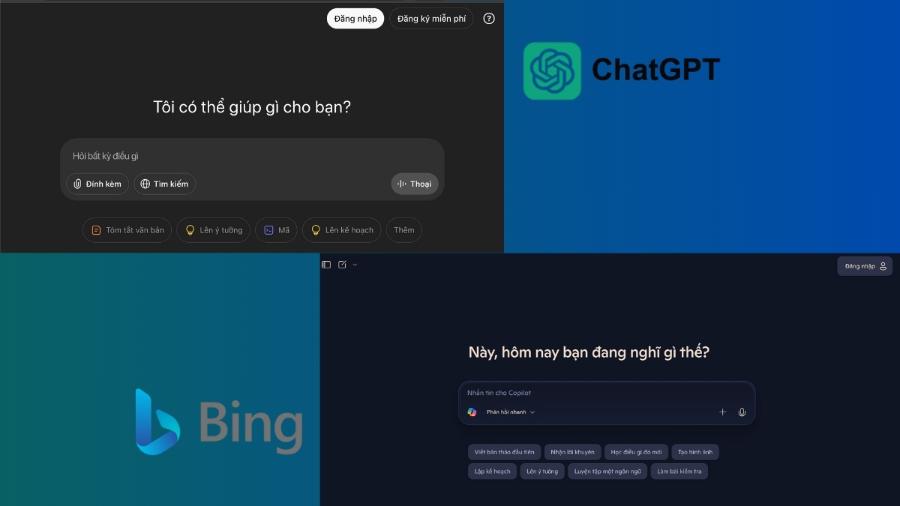 ChatGPT vs. Microsoft Copilot (Bing AI): Cuộc Đối Đầu Toàn Diện & Đâu Là Lựa Chọn Tối Ưu Cho Bạn?