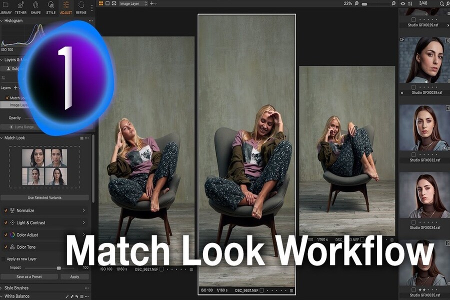 Capture One 2025: Cú hích lớn cho workflow nhiếp ảnh với Match Look và loạt tính năng mới