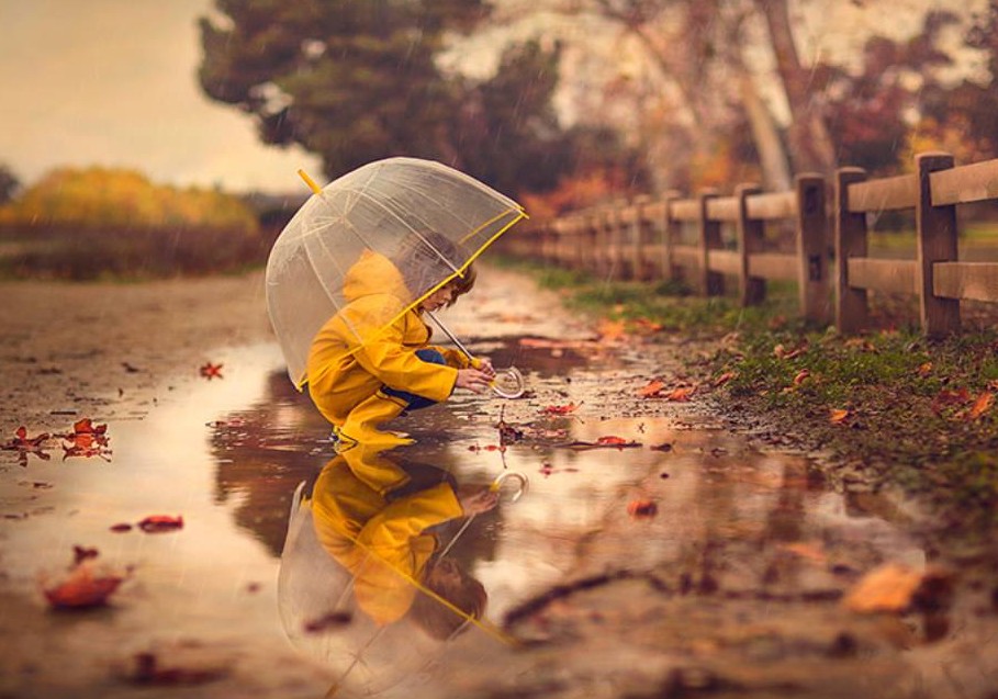 Bí kíp chụp ảnh mùa mưa: Biến vũng nước thành tấm gương nghệ thuật