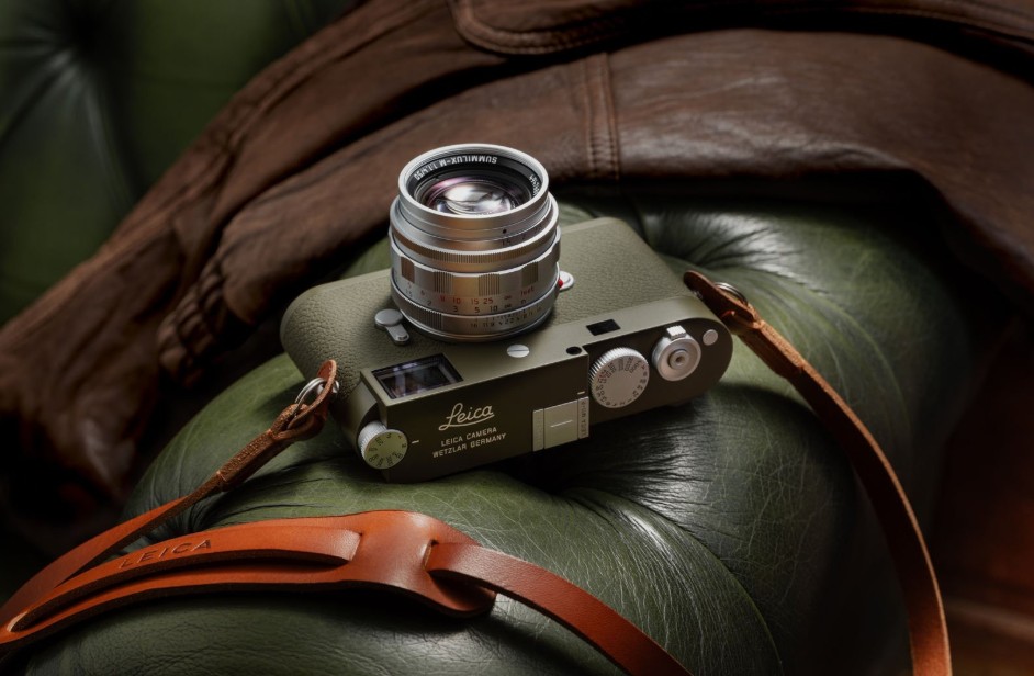 Leica Gây Sốt Với M11-P Safari Olive-Green: Hoài Cổ Gặp Gỡ Hiện Đại