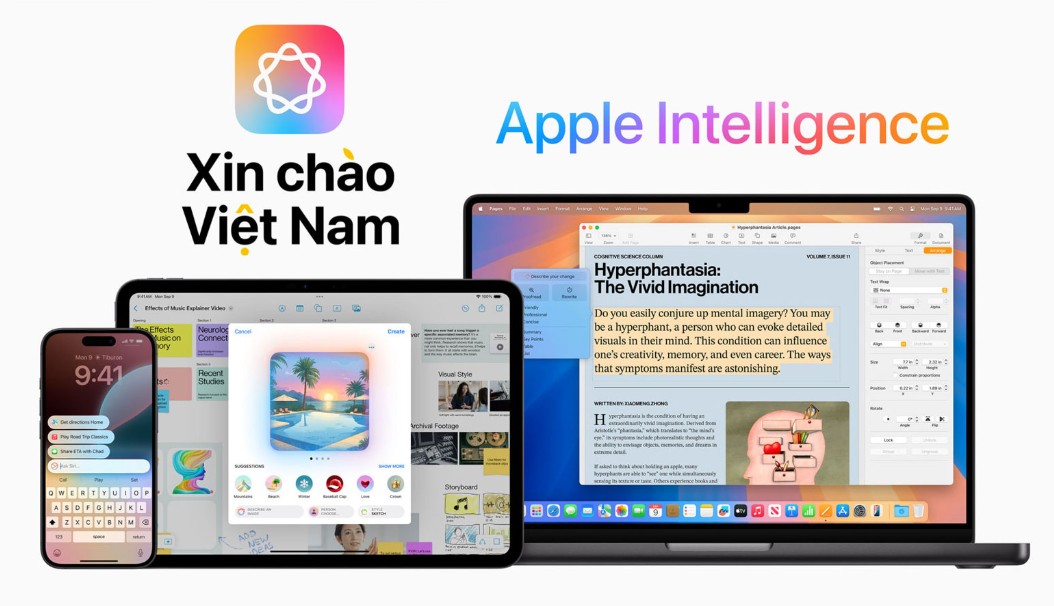 Sau Siri, Apple Intelligence tiếp tục “Việt hóa” trên iPhone