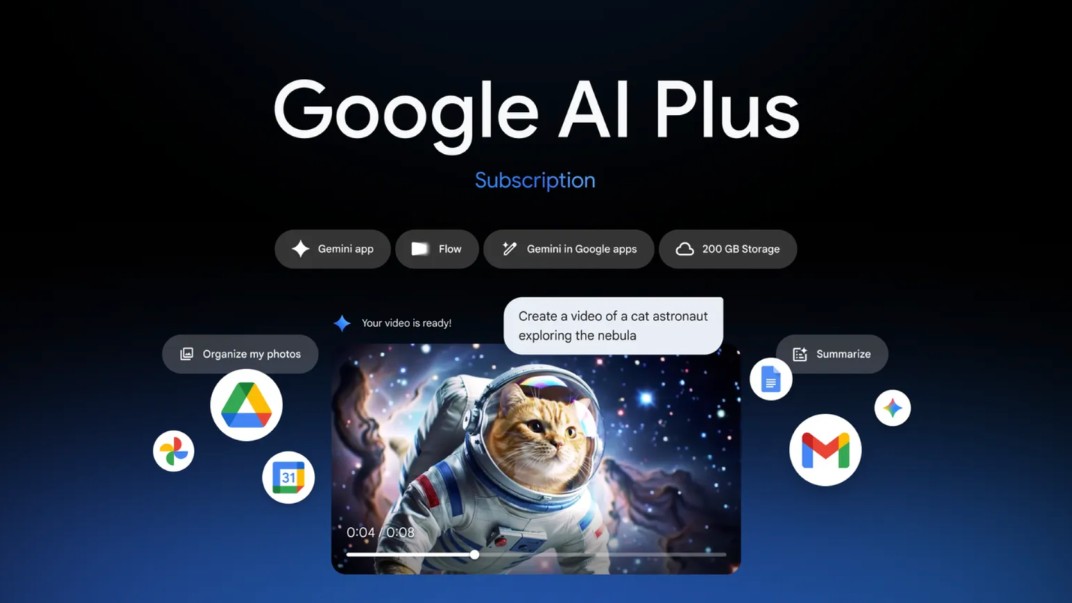 Google ra mắt AI Plus: Gói “giá mềm” nhưng tính năng cực khủng
