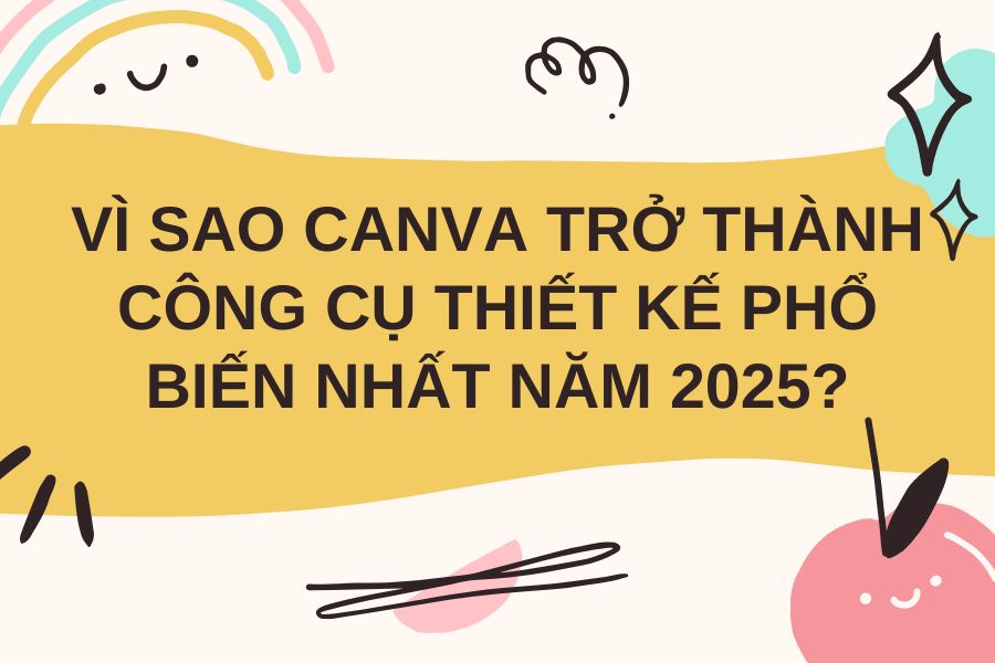 Vì Sao Canva Trở Thành Công Cụ Thiết Kế Phổ Biến Nhất Năm 2025?