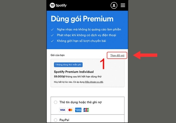 Trải nghiệm không gian âm nhạc đỉnh cao với Spotify Premium