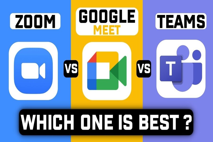 So sánh Zoom vs Google Meet vs Microsoft Teams: Nền tảng họp trực tuyến nào dẫn đầu 2025?
