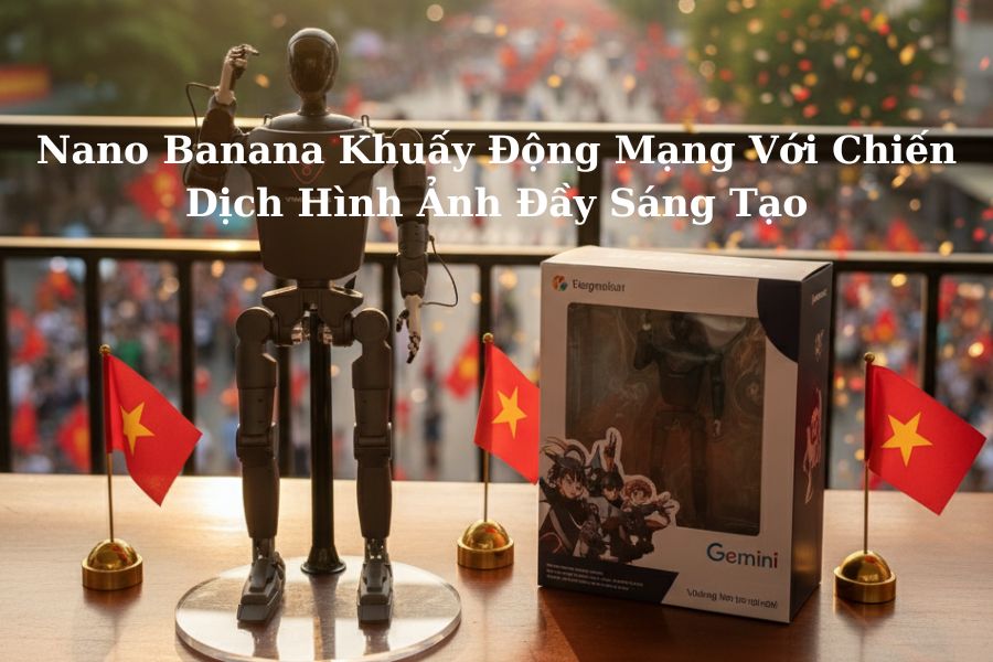 Nano Banana Khuấy Động Mạng Với Chiến Dịch Hình Ảnh Đầy Sáng Tạo
