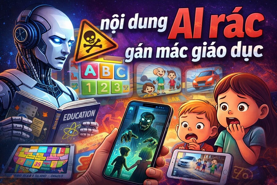 Nội dung AI “giáo dục” trên YouTube tiềm ẩn nguy hiểm cho trẻ em, phụ huynh cần biết sớm