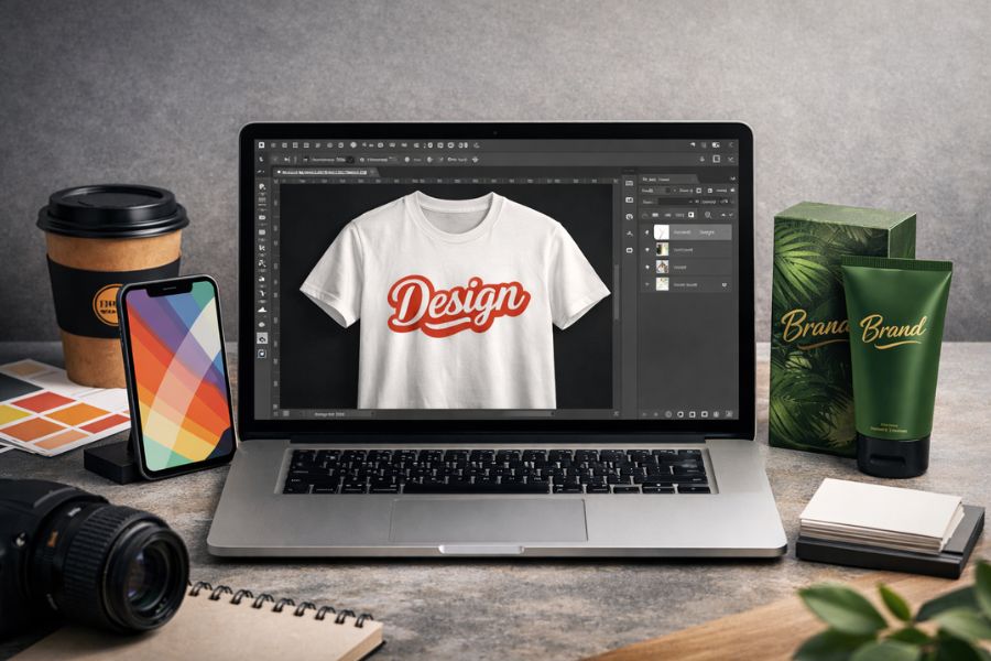 Hướng Dẫn Làm Mockup Bằng Photoshop Từ A-Z Cho Người Mới Bắt Đầu