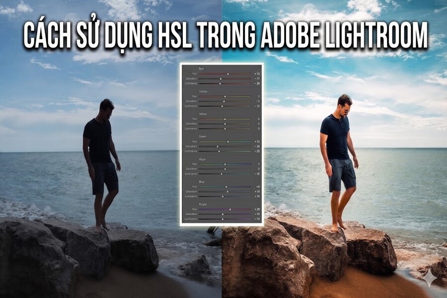 Cách sử dụng HSL trong Adobe Lightroom để tạo màu ảnh ấn tượng