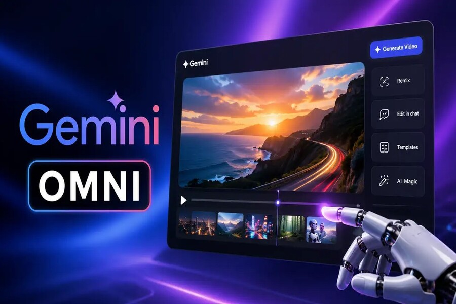 Google hé lộ Gemini Omni, AI tạo video thế hệ mới đầy tham vọng