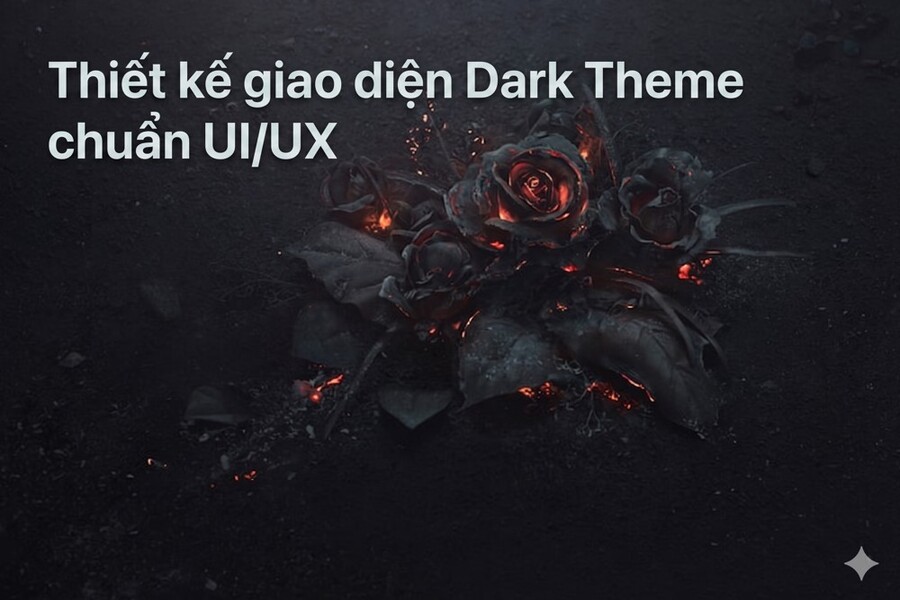 Thiết kế giao diện Dark Theme chuẩn UI/UX: Xu hướng website hiện đại 2026